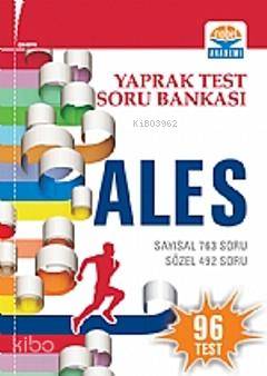 ALES Yaprak Test Soru Bankası; Sayısal 763 Soru - Sözel 492 Soru