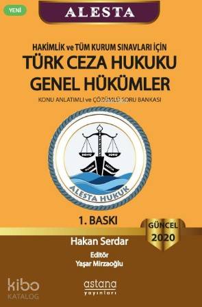 Alesta Türk Ceza Hukuku Genel Hükümler
