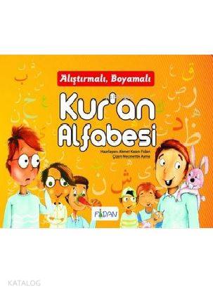 Alıştırmalı Kur'an Alfabesi Boyama - Kitapiks.com