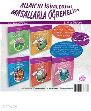 Allah'ın İsimlerini Masallarla Öğrenelim Seti (5 Kitap Takım)