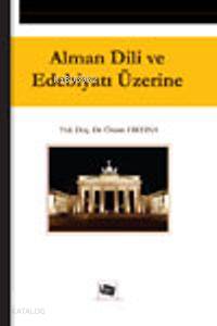 Alman Dili ve Edebiyatı Üzerine