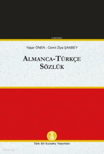 Almanca-Türkçe Sözlük (Ciltli)