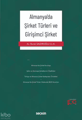 Almanya'da Şirket Türleri ve Girişimci Şirket