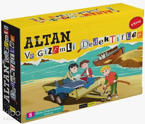 Altan ve Gizemli Dedektifler (8 Kitap Takım - Kutulu)