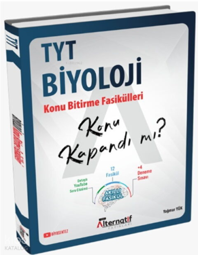 Alternatif Yayınları TYT Biyoloji Konu Kapandı mı Fasikülleri