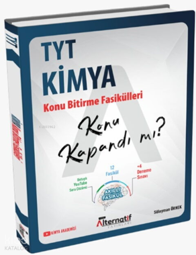 Alternatif Yayınları TYT Kimya Konu Kapandı mı Fasikülleri