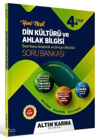 Altın Karma 4.Sınıf Din Kültürü ve Ahlak Bilgisi Özet Konu Anlatımlı v
