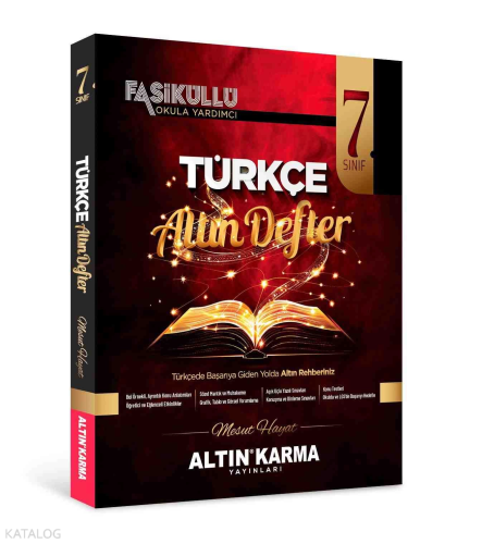 Altın Karma 7. Sınıf Türkçe Altın Defter