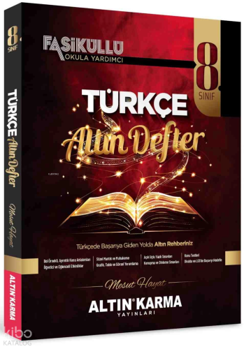 Altın Karma 8. Sınıf Türkçe Altın Defter