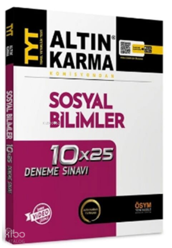 Altın Karma TYT Sosyal Bilimler Branş Deneme