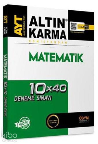 Altın Karma AYT Matematik 10x40 Deneme Sınavı