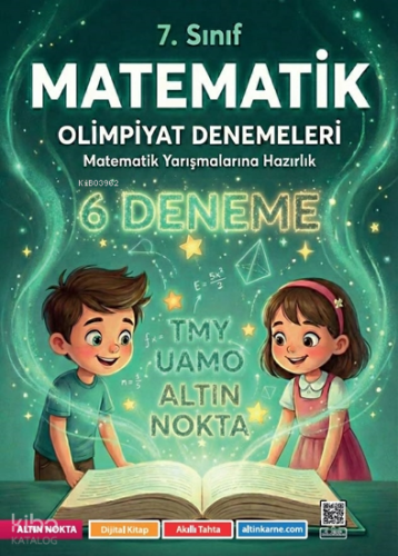 Altın Nokta 7. Sınıf Matematik Olimpiyat Denemeleri 6 Deneme