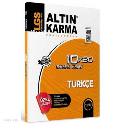 Altınkarma LGS 8.Sınıf  Türkçe 10*20 Branş Deneme