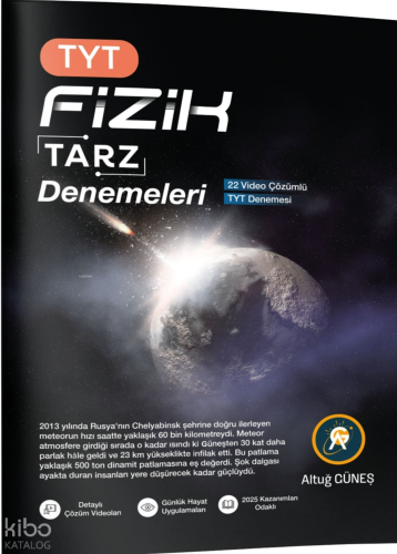 Altuğ Güneş Yayınları TYT Fizik Deneme