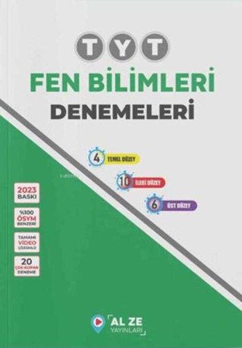 Alze Yayınları TYT Fen Bilimleri Denemeleri - Kitapiks.com