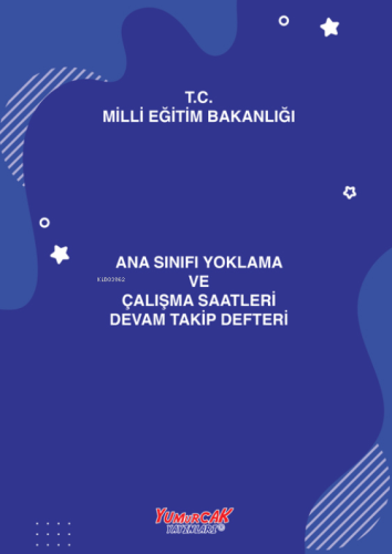 Ana Sınıfı Yoklama Defteri - Kitapiks.com