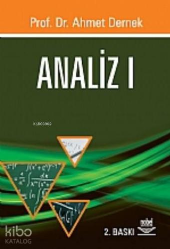 Analiz I - Kitapiks.com