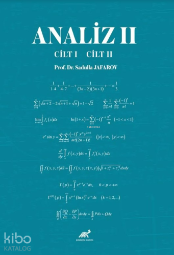 Analiz II (Cilt I - Cilt II)