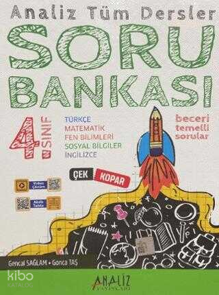 Analiz Yayıncılık 4. Sınıf Tüm Dersler Soru Bankası