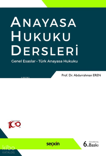 Anayasa Hukuku Dersleri