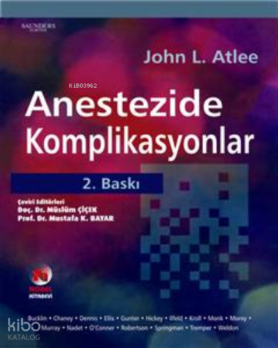 Anestezide Komplikasyonlar - John L. Atlee