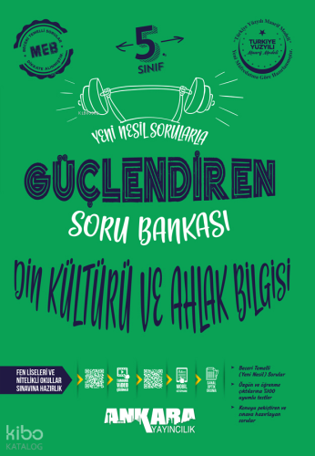 Ankara Yayıncılık 5. Sınıf Güçlendiren Din Kültürü ve Ahlak Bilgisi Soru Bankası