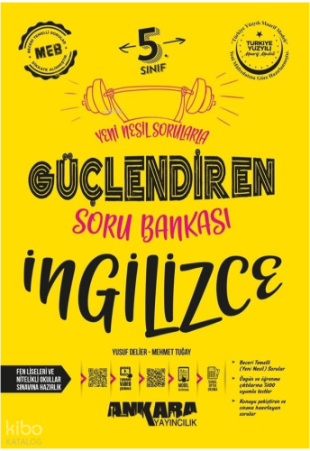 Ankara Yayıncılık 5.Sınıf Güçlendiren İngilizce Soru Bankası