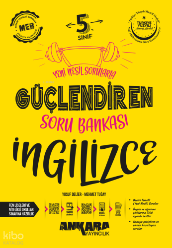 Ankara Yayıncılık 5. Sınıf Güçlendiren İngilizce Soru Bankası