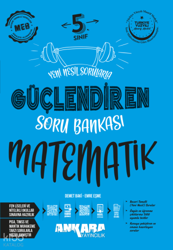 Ankara Yayıncılık 5. Sınıf Güçlendiren Matematik Soru Bankası