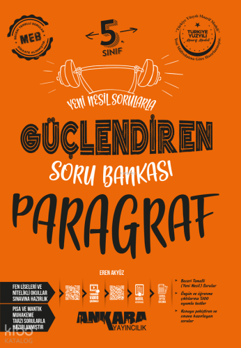 Ankara Yayıncılık 5. Sınıf Güçlendiren Paragraf Soru Bankası