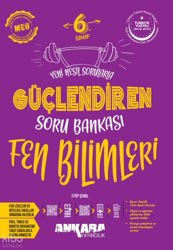 Ankara Yayıncılık 6. Sınıf Fen Bilimleri Güçlendiren Soru Bankası