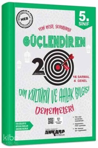 Ankara Yayınları 5. Sınıf Din Kültürü ve Ahlak Bilgisi Güçlendiren 20 