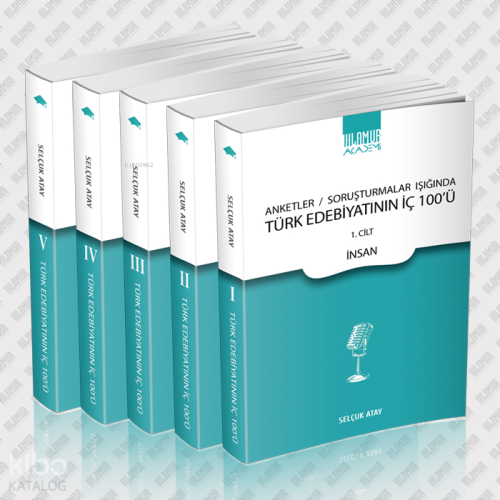 Anketler - Soruşturmalar Işığında Türk Edebiyatı'nın İç 100'ü;(5 Cilt Takım)