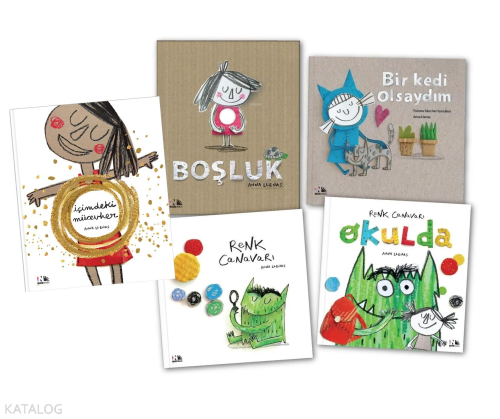 Anna Llenas'tan 5 Kitap (Ciltli)