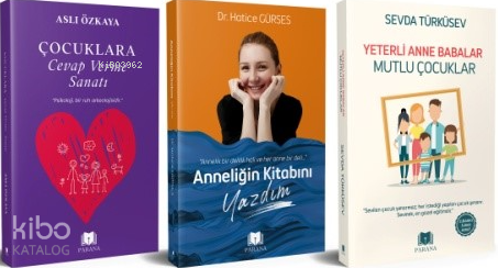 Anne-Baba Çocuk Gelişimi Seti (3 Kitap)