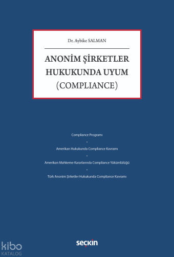 Anonim Şirketler Hukukunda Uyum