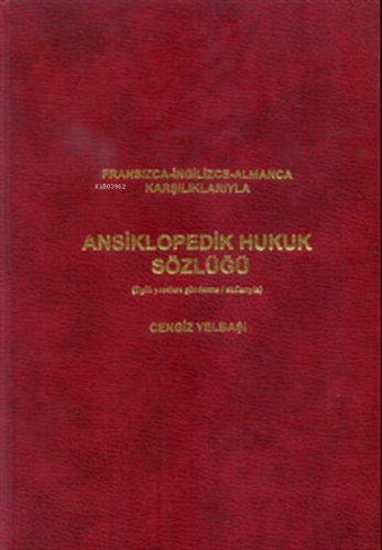 Ansiklopedik Hukuk Sözlüğü - Kitapiks.com