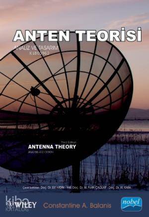Anten Teorisi; Analiz ve Tasarım - Kitapiks.com