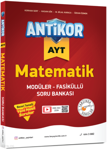 Antikor AYT Matematik Soru Bankası