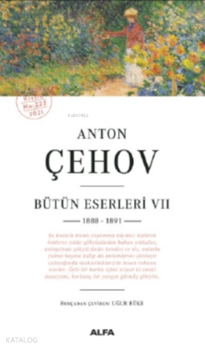 Anton Çehov Bütün Eserleri VI;1888 -1891 - Kitapiks.com