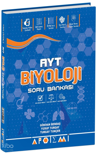 Apotemi Yayınları AYT Biyoloji Soru Bankası