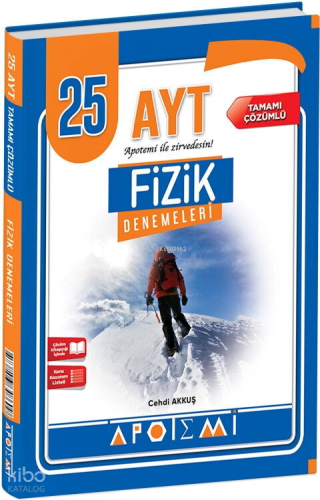 Apotemi Yayınları AYT Fizik 25 Deneme