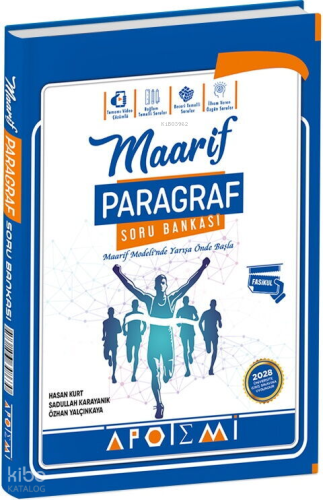 Apotemi Yayınları Paragraf Maarif Soru Bankası