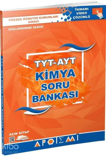Apotemi Yayınları TYT AYT Kimya Soru Bankası