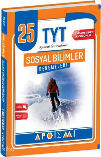 Apotemi Yayınları TYT Sosyal Bilimler 25 Deneme