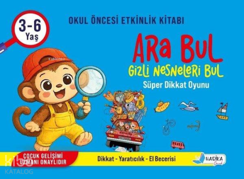 Ara Bul - Gizli Nesneleri Bul - Süper Dikkat Oyunu (3 - 6 Yaş)