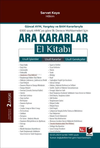 Ara Kararlar El Kitabı - Kitapiks.com