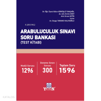 Arabuluculuk Sınavı Soru Bankası
