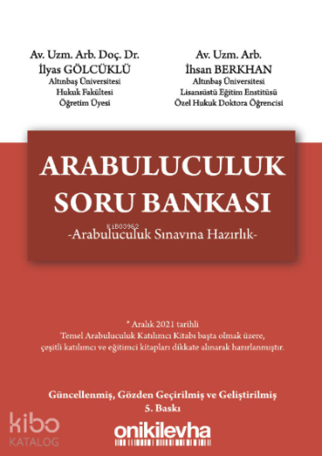 Arabuluculuk Soru Bankası - Kitapiks.com