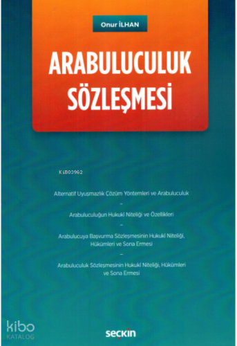 Arabuluculuk Sözleşmesi